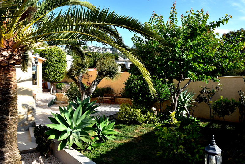 Casa Girasol Holiday home in Moraira, beautiful garden